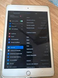 Ipad mini 4 128GB WIFI 4g