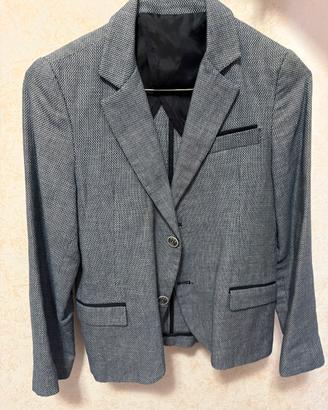 blazer da uomo grigio antracite