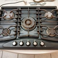 puano cottura gas 5 fuochi