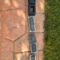 Stock completo prese elettriche nere vimar