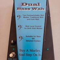 MORLEY DUAL BASS WAH