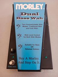 MORLEY DUAL BASS WAH