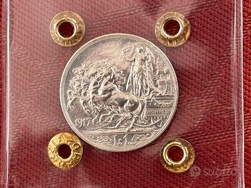 1 Lira 1917 Quadriga Briosa SPL/FDC Sigillo