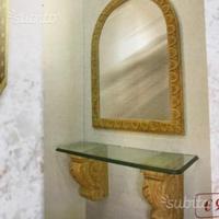 Consolle e specchiera