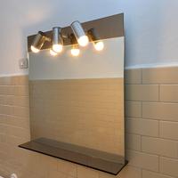 Specchiera/specchio per bagno con mensola