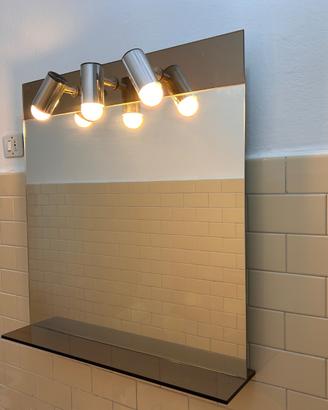 Specchiera/specchio per bagno con mensola