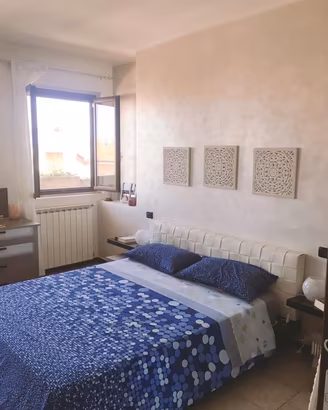Letto matrimoniale contenitore Pianca / Molteni –
