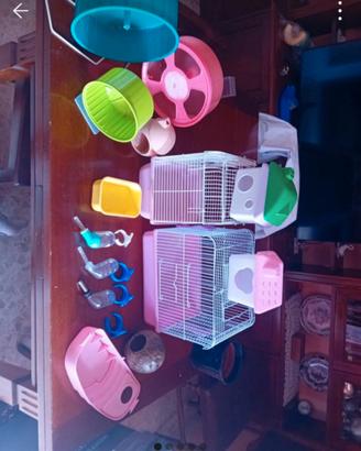 Accessori per criceti e altri roditori
