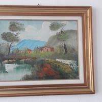 Quadro ad olio su tela