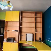 Libreria con scrivania 