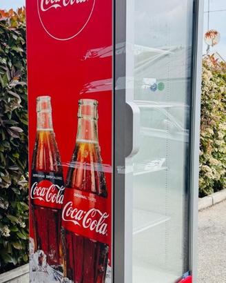 Frigo vetrina COCA COLA colonna Led bibite feste