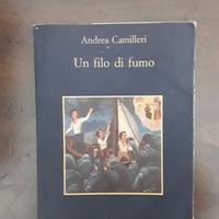 libro Camilleri Un filo di fumo Ed. Sellerio