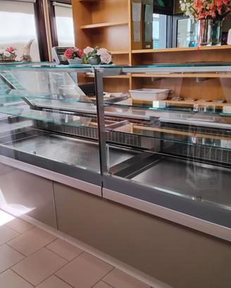 Banco vetrina refrigerato