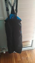 Salopette neve 8/9 anni