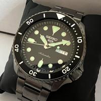 Seiko Sports Black Automatico