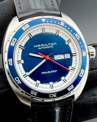 Hamilton Pan Europ Day Date Auto - Perfetto full