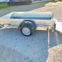 CARRELLO RIMORCHIO CRESCI PT6C CON RAMPA SALITA