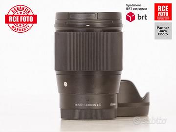 Sigma 16 F1.4 DC DN C (Sony)