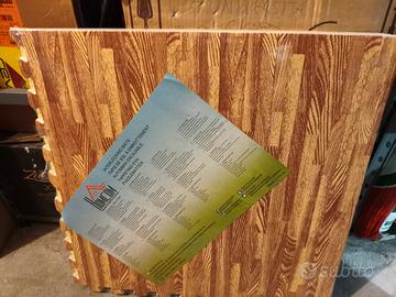 Tappeto puzzle effetto parquet 