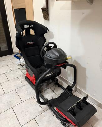 Simuatore sparco completo