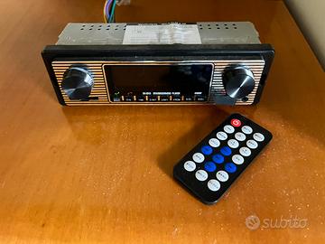 Autoradio bluetooth vintage design