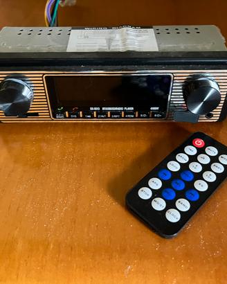 Autoradio bluetooth vintage design