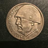 Medaglia/Moneta Mussolini