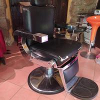 POLTRONA BARBIERE VINTAGE BARBER SHOP ARREDO MODER