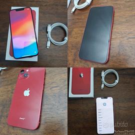 Iphone 13 Product RED con molti  accessori 128GB