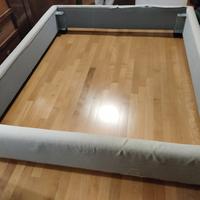 Giro letto matrimoniale imbottito