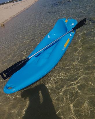 canoa monoposto in resina