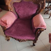 Poltrona in stile barocco