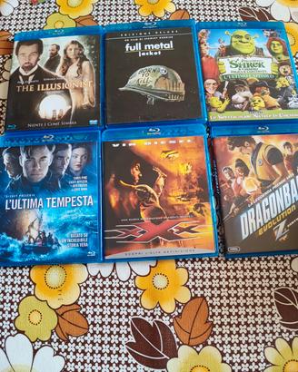 film bluray e DVD 