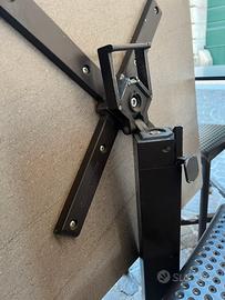 tavolino pieghevole da esterni in teeak