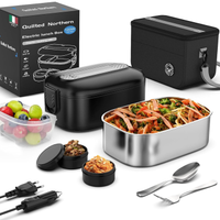 Scaldavivande Elettrico, 100 W 3 In 1 Porta Pranzo