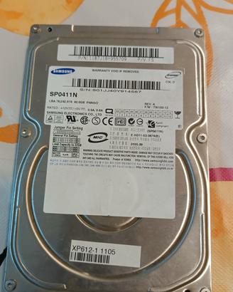 samsung hdd 3.5 ide 40gb funzionante 