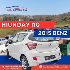 HIUNDAY I10 2015 RICAMBI USATI sigla motore B3LA