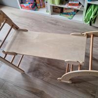 scivolo,scala e parete d'arrampicata montessoriana