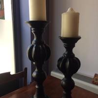 Candelabri in legno