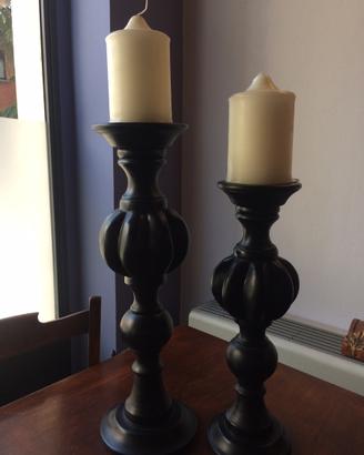 Candelabri in legno