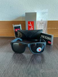 Ray-Ban Justin / Nero Opaco + Lenti White Mercury