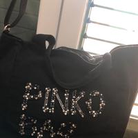 Borsa in tela nera Pinko