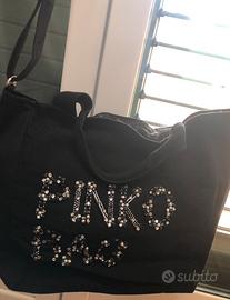Borsa in tela nera Pinko