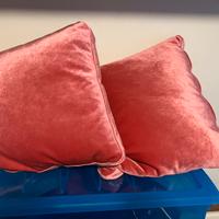 Cuscini Velluto Rosa