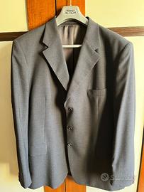 Completo uomo fresco di lana grigio tg 60- 6