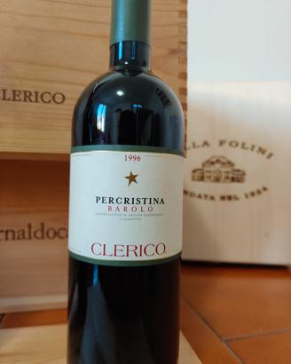 Vino 2 bottiglie Domenico Clerico Percristina 96 