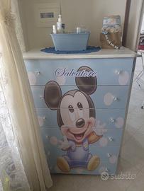 Cassettiera Topolino 