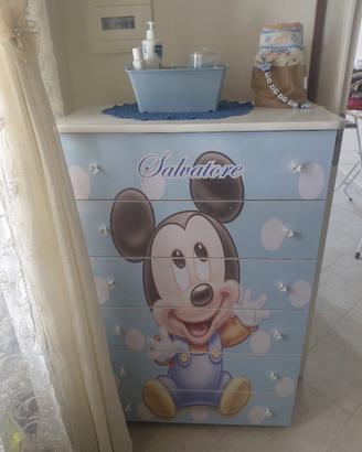 Cassettiera Topolino 