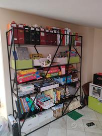 Libreria vetro e metallo