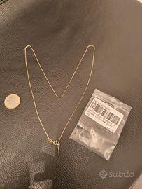 collana veneziana ARGENTO 925 placcata ORO 14k 